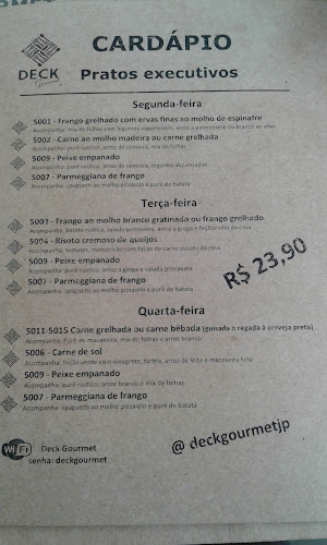 Avaliações sobre Deck Gourmet Restaurante e Eventos em João Pessoa - Restaurante