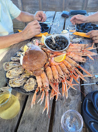 Plats et boissons du Restaurant de fruits de mer Huîtres David LECOSSOIS / Eleveur - Expéditeur à La Barre-de-Monts - n°4