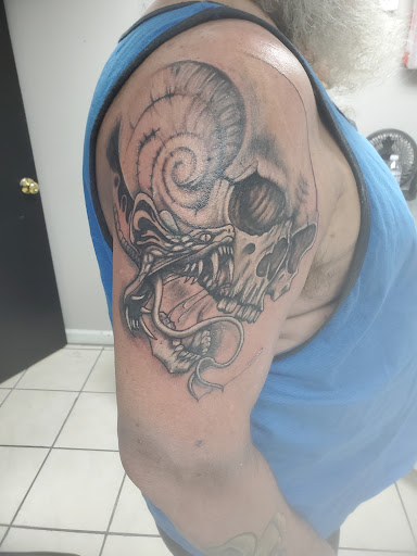 Explore handprint tattoo ideas, creative tattoo ideas in Myrtle Beach, available at Myrtle Beach Ink