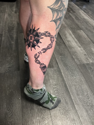 Explore mens outer forearm tattoo ideas, creative tattoo ideas in Silver City, available at Independent Ink Tattoo