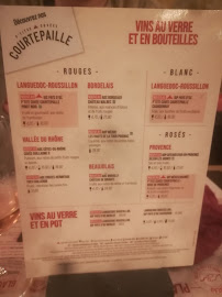 Courtepaille à Saint-Brice-sous-Forêt menu