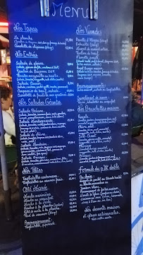 Restaurant français Café de la Place Capbreton à Capbreton (le menu)