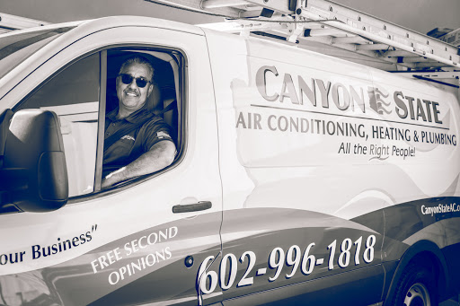 Air Conditioning Contractor «Canyon State Air Conditioning, Heating & Plumbing», reviews and photos, 13632 W Camino Del Sol, Sun City West, AZ 85375, USA