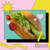 Sandwich du Restaurant de hamburgers Le kiosque à Marle - n°2