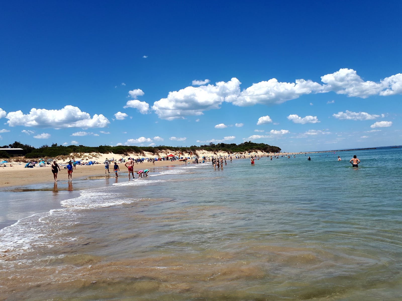 Fotografie cu Point Leo Beach cu o suprafață de nisip beige