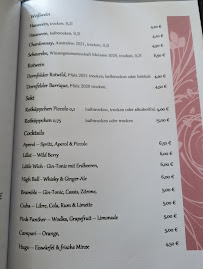 Carte du Restaurant & Café San Marco à Reichenbach im Vogtland