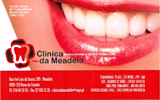 Clinica Médico-Dentária de Aver-o-Mar, Lda - Filial da Meadela - Viana do Castelo