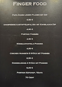 Pub Bistro Adler à Melsungen (la carte)