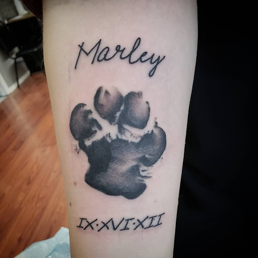 Explore tattoo ideas on calf, creative tattoo ideas in Snohomish, available at Unknown Tattoo Co.