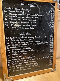 Menu / carte de A Taaable à Lille