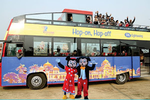 Hop on Hop Off Bus Tour (Open Top Double Decker Bus Tour) - Amritsar District, Punjab, India image