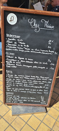 Restaurant Chez Thérèse à Bordeaux - menu / carte