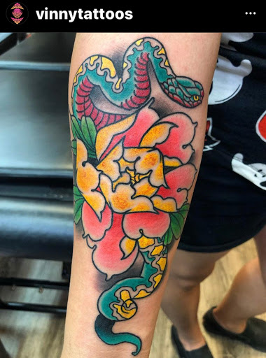 Explore divine tattoo ideas, creative tattoo ideas in Marietta, available at Lucky Draw Tattoos III