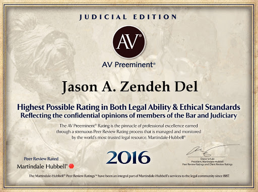 Criminal Justice Attorney «The Zendeh Del Law Firm, PLLC», reviews and photos