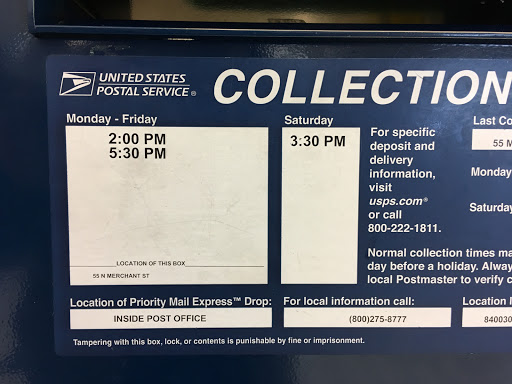 Post Office «United States Postal Service», reviews and photos, 55 N Merchant St, American Fork, UT 84003, USA