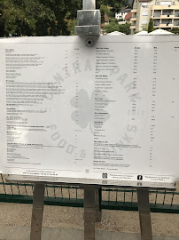 Menu / carte de Central Park à Divonne-les-Bains