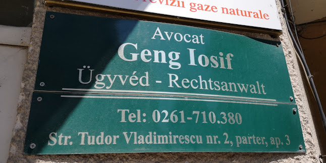 Opinii despre GENG IOSIF în <nil> - Avocat