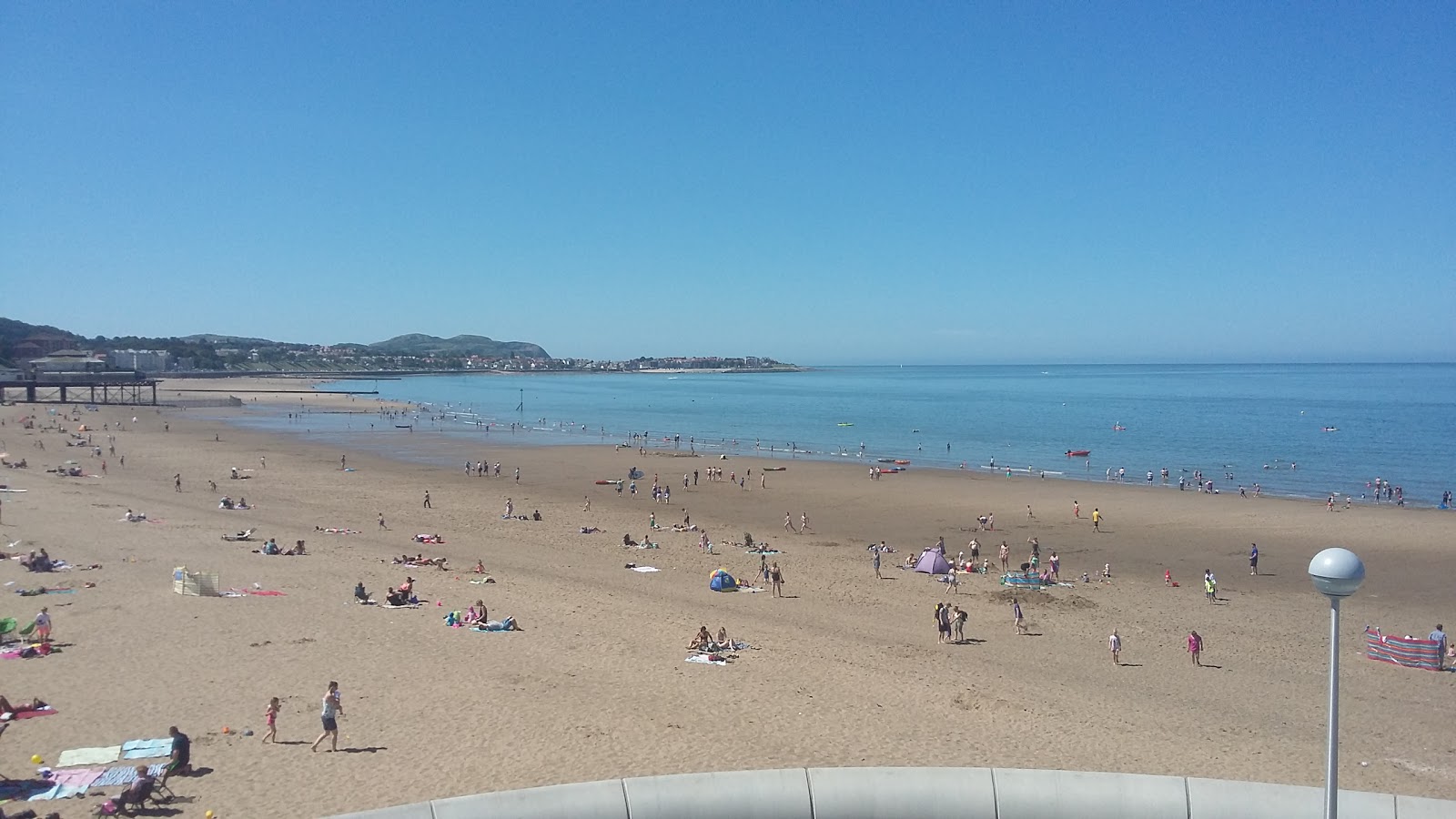 Photo de Colwyn Bay beach - endroit populaire parmi les connaisseurs de la détente