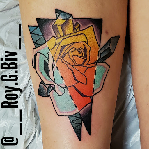 Explore automotive tattoo sleeve ideas, creative tattoo ideas in Ferndale, available at futurelazertiger