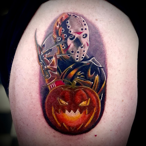 Explore koi fish tattoo ideas, creative tattoo ideas in Peru, available at Fade To Black Tattoo Studio