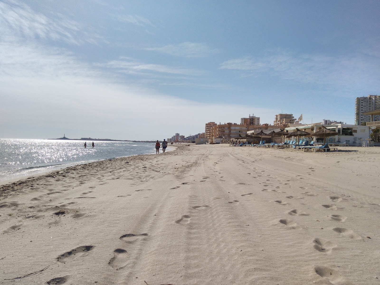Fotografie cu Playa de Galua cu nivelul de curățenie înalt