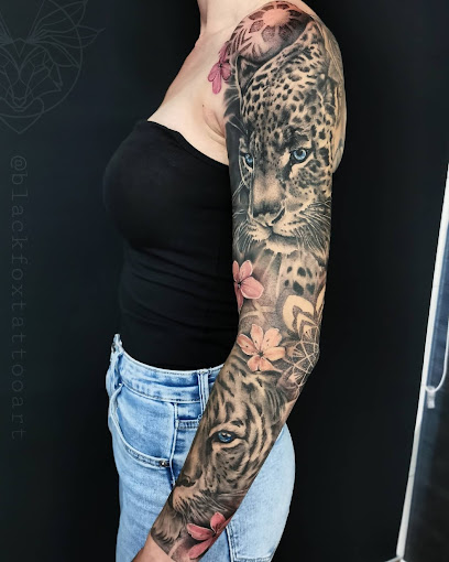 Black Fox - Tattoo Art