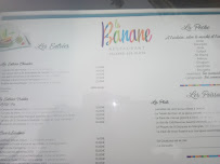 Restaurant La Banane à Palavas-les-Flots (la carte)