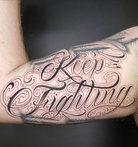 Explore back shoulder tattoo ideas, creative tattoo ideas in Kapolei, available at Sacred Art Tattoo and Coffee Bar - Kapolei