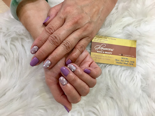 Glamorous nails and beauty