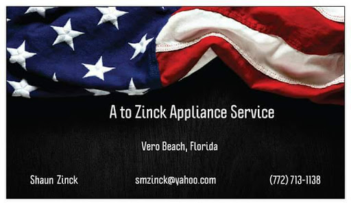 A to Zinck Appliance Repair in Vero Beach, Florida