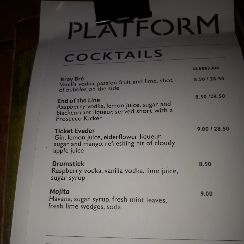 Platform Pizza Bar