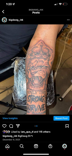 Explore mens family sleeve tattoo ideas, creative tattoo ideas in Greenville, available at S.O.S Symbols of Sophistication Tattoos