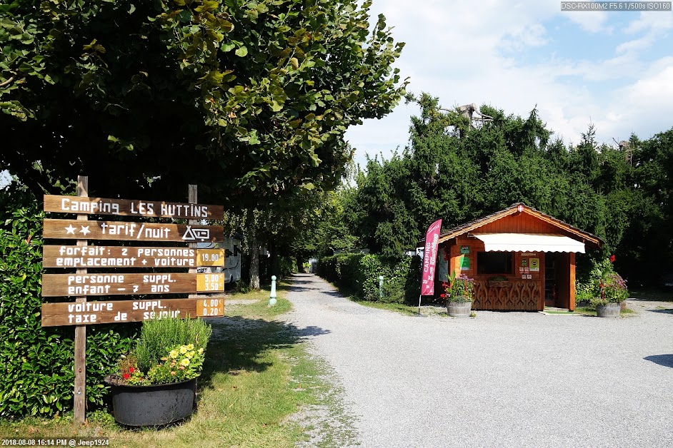 Camping Les Huttins à Publier (Haute-Savoie 74)