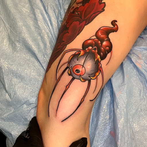 Explore vampire tattoo ideas, creative tattoo ideas in Tallmadge, available at Killjoy tattoo