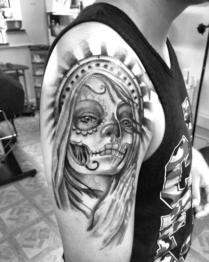 Explore cancer tattoo ideas for guys, creative tattoo ideas in Hawthorne, available at Sinless Tattoo