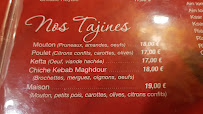 Le Marrakech à Toulouse menu