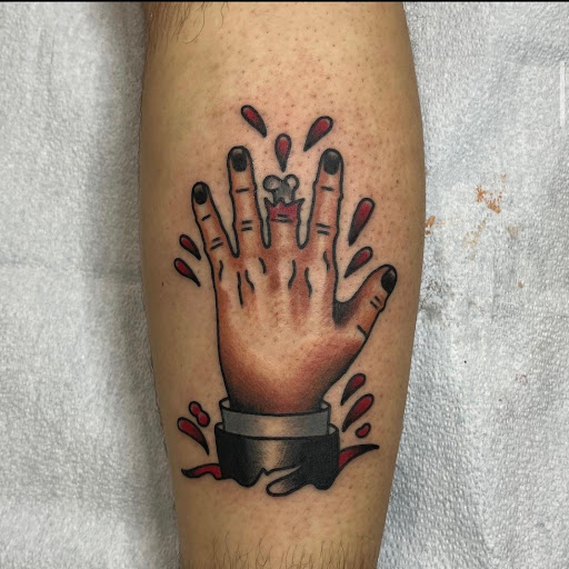 Explore chicago skyline tattoo ideas, creative tattoo ideas in Fort Collins, available at Linden Street Tattoo Company