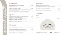 Menu du PAM 2.0 à Caiazzo