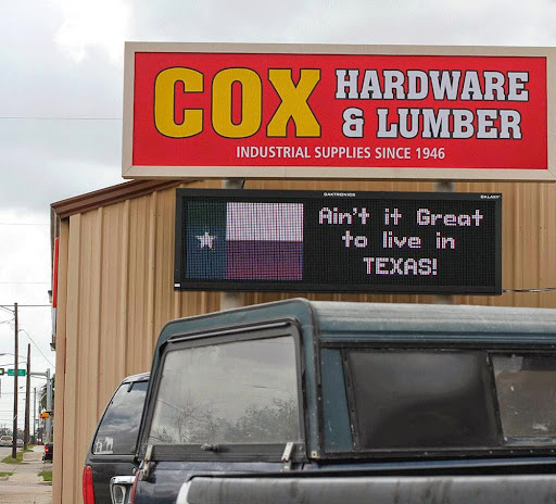 Cox Hardware and Lumber, 1923 N Wayside Dr, Houston, TX 77011, USA, 