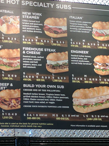 Sandwich Shop «Firehouse Subs», reviews and photos, 320 McHolme Dr, Pittsburgh, PA 15275, USA