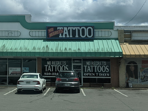 Tattoo Shop «No Regrets Tattoos», reviews and photos, 1116 N Monroe St, Tallahassee, FL 32303, USA
