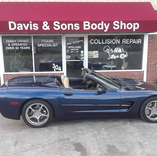 Auto Body Shop «Davis & Sons Body Shop», reviews and photos, 304 Gordon Ave, Bowling Green, KY 42101, USA
