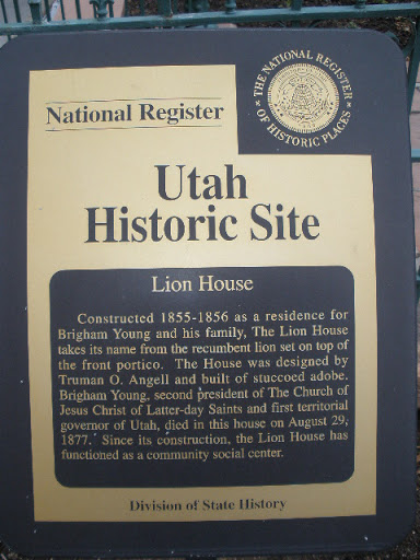 Caterer «Lion House», reviews and photos, 15 E S Temple, Salt Lake City, UT 84150, USA