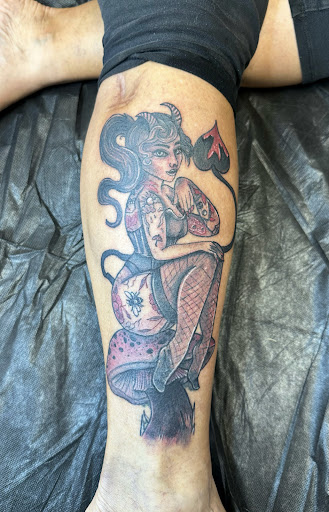 Explore tattoo ideas medium, creative tattoo ideas in Springfield, available at Poke and a Rub art studio