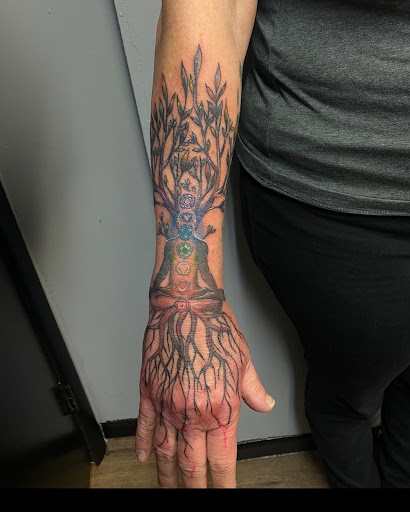 Explore bite mark tattoo ideas, creative tattoo ideas in Idaho Falls, available at Sinner Tattoo Studio