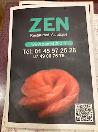Restaurant asiatique ZEN restaurant asiatique à Villeneuve-le-Roi (le menu)