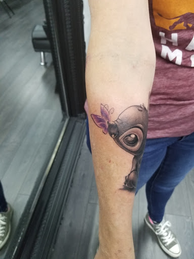 Explore matching cat tattoo ideas, creative tattoo ideas in Hollywood, available at Sacred Eye Tattoos