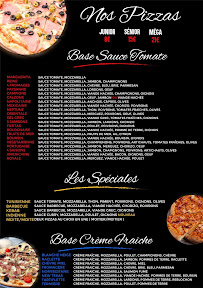 Menu du La Maison O'Pizza à Saint-Michel-sur-Orge