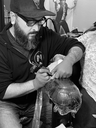Explore family tree tattoo idea, creative tattoo ideas in Greenwood, available at Vault 74 Tattoo, LLC