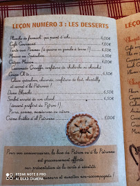 Estaminet du Chemin Vert à Neuville-en-Ferrain menu